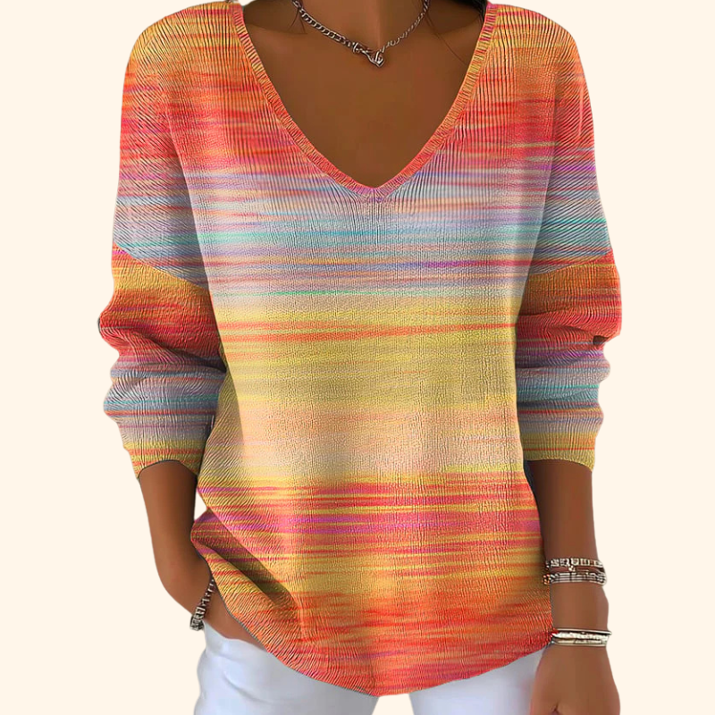 Elizabeth - Colorful Women's Sweater