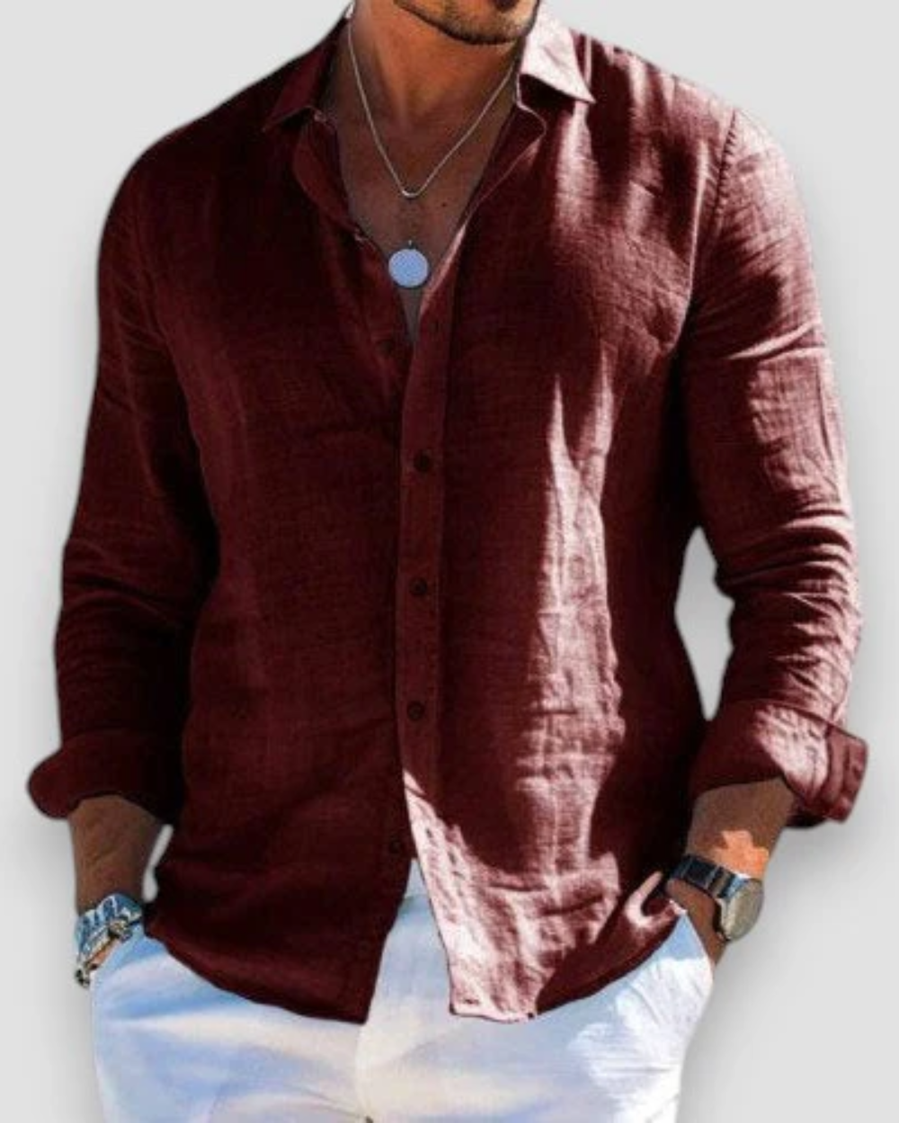 Elijah - Linen Shirt