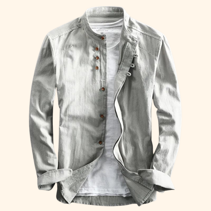 Samuel - Slim Fit Linen Shirt