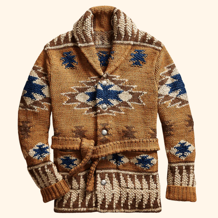 Indiana - Jacquard Cardigan