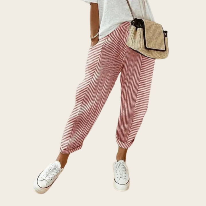 Freya - Striped Pants