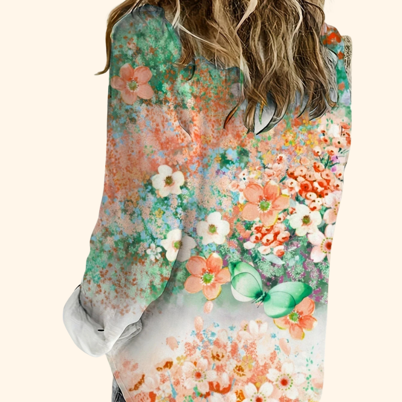 Florence - FLORAL BOHO BLOUSE