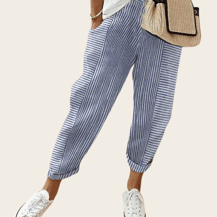 Freya - Striped Pants