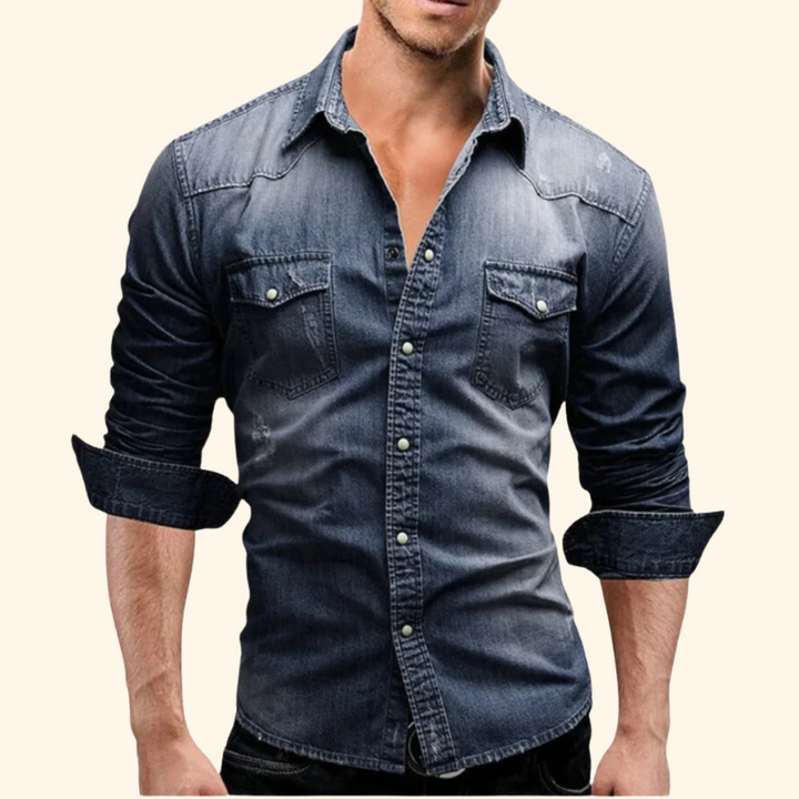 Aiden - Elegant Denim Shirt