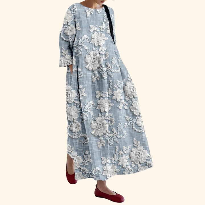 Nora – Elegant flower Dress