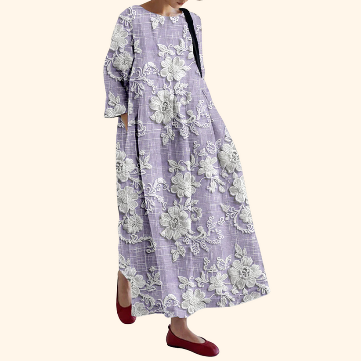 Nora – Elegant flower Dress