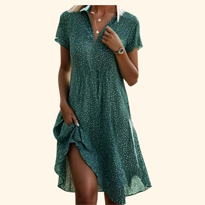 Elia - Elegant Midi Dress