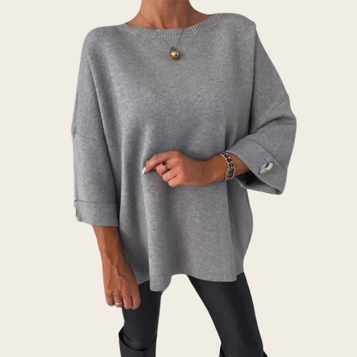 Lily - Elegant Button Sleeve Top