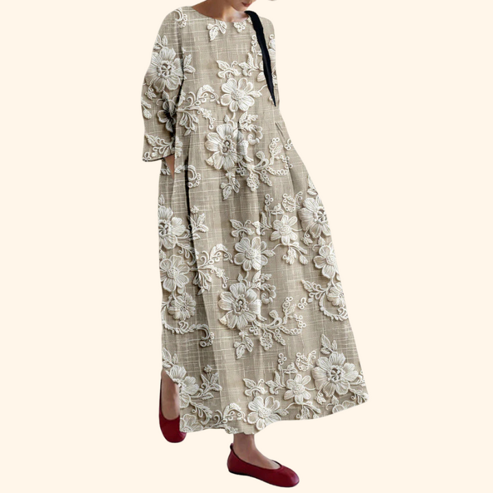 Nora – Elegant flower Dress
