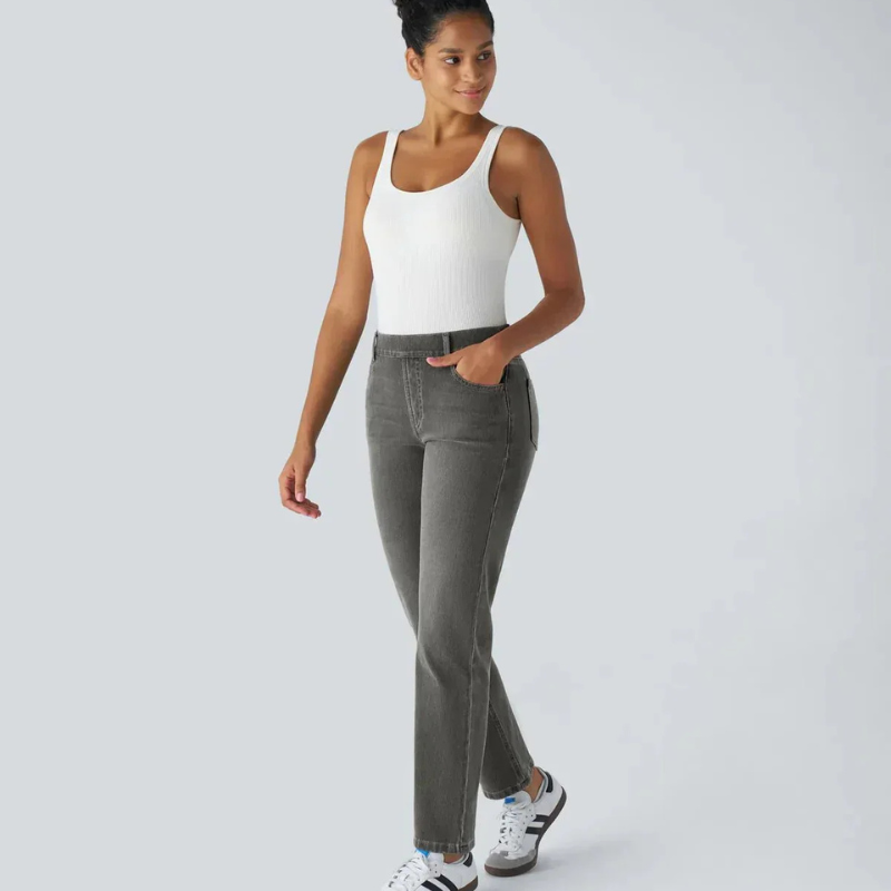 Kristina - Elastic and Comfortable High-Waisted Pants