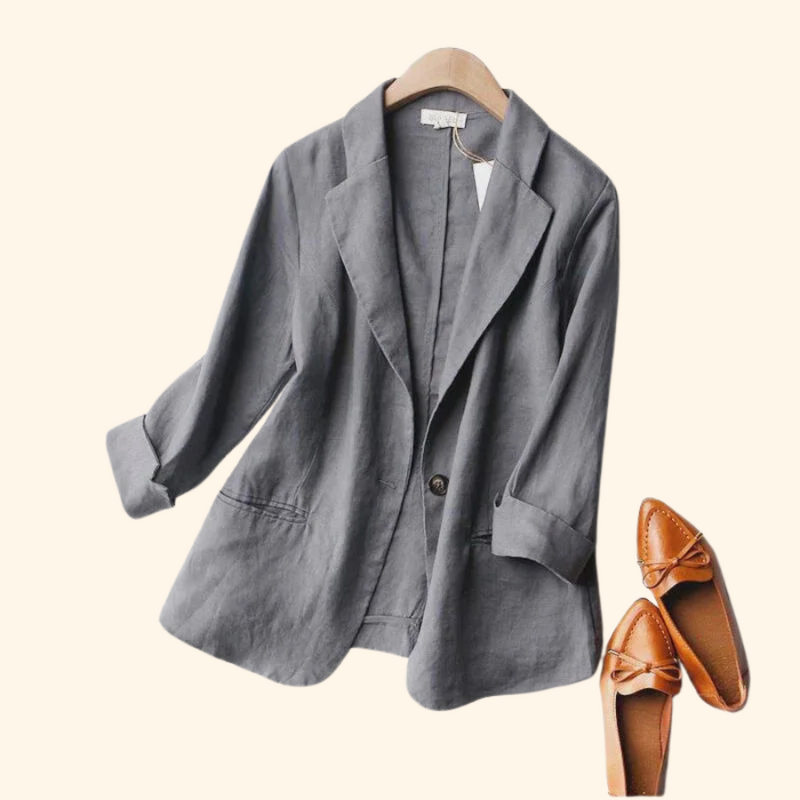 Lisa - Linen Blazer