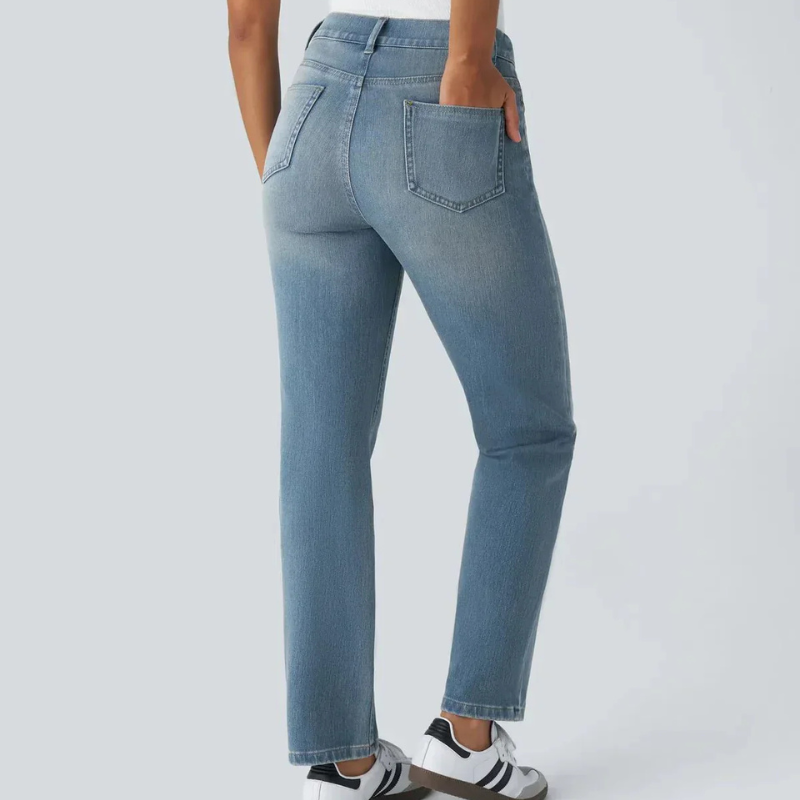 Kristina - Elastic and Comfortable High-Waisted Pants