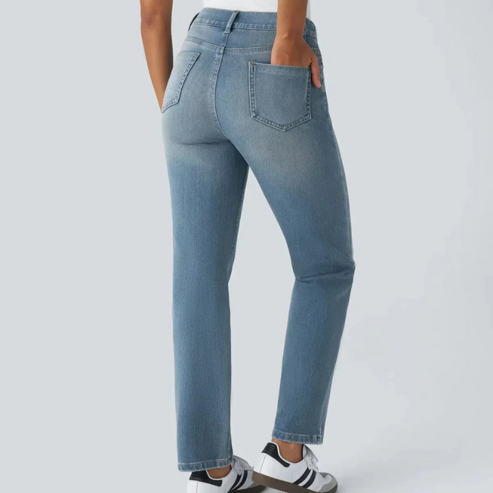 Kristina - Elastic and Comfortable High-Waisted Pants