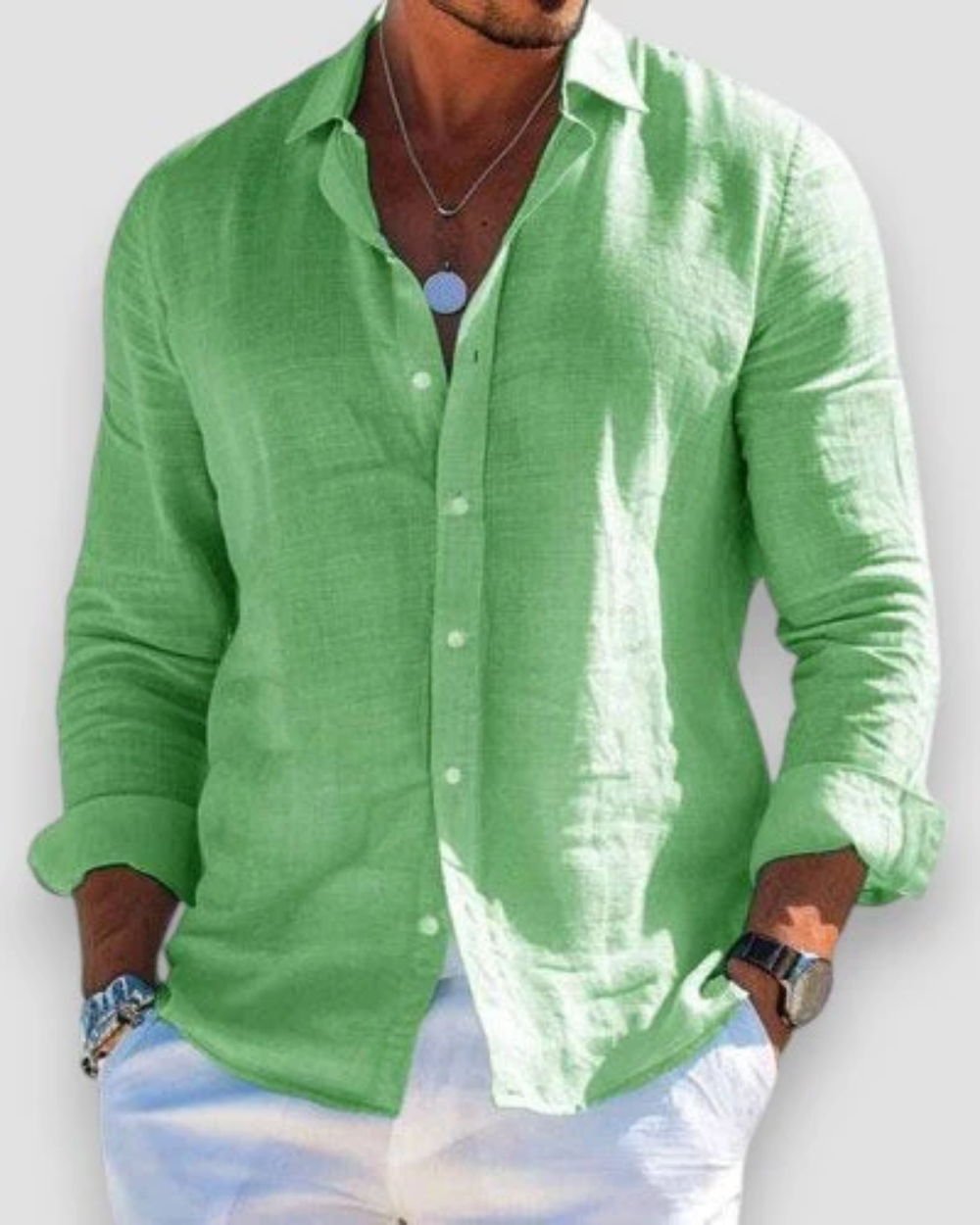 Elijah - Linen Shirt