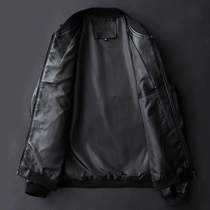 Dean - Korean Style Leather Jacket