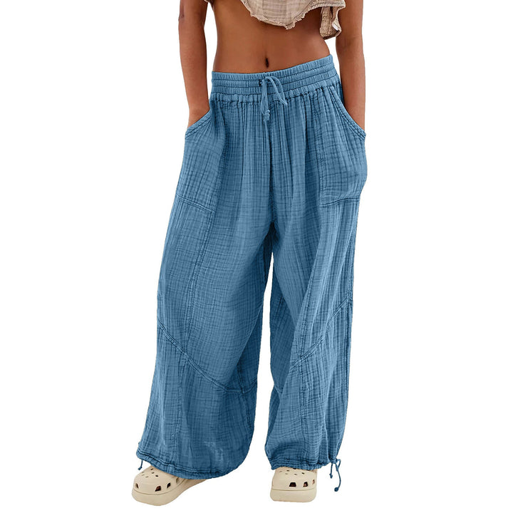 Sienna - Textured Solid Women's Pants