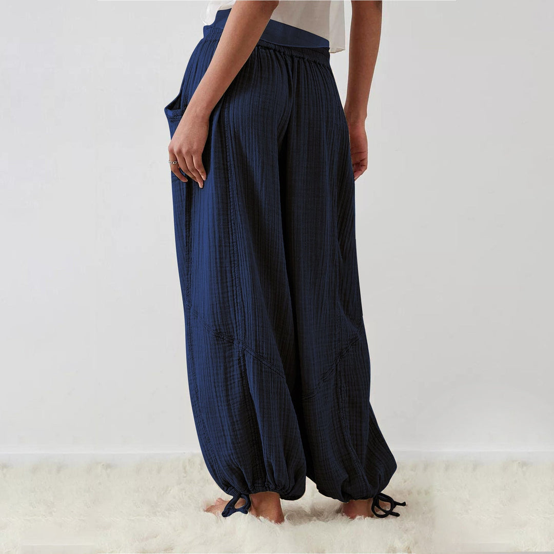 Sienna - Textured Solid Women's Pants