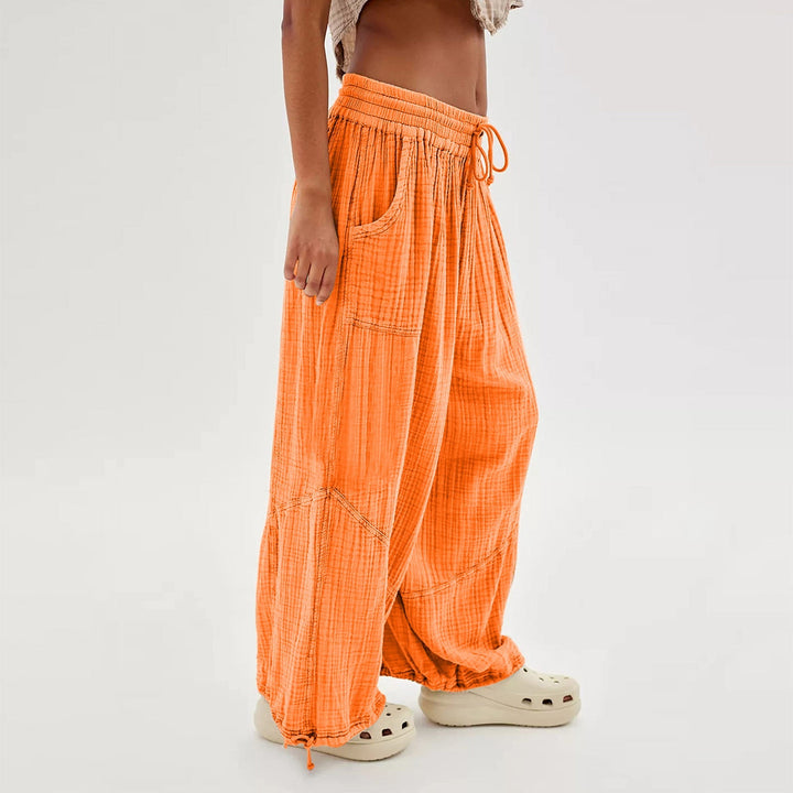 Sienna - Textured Solid Women's Pants