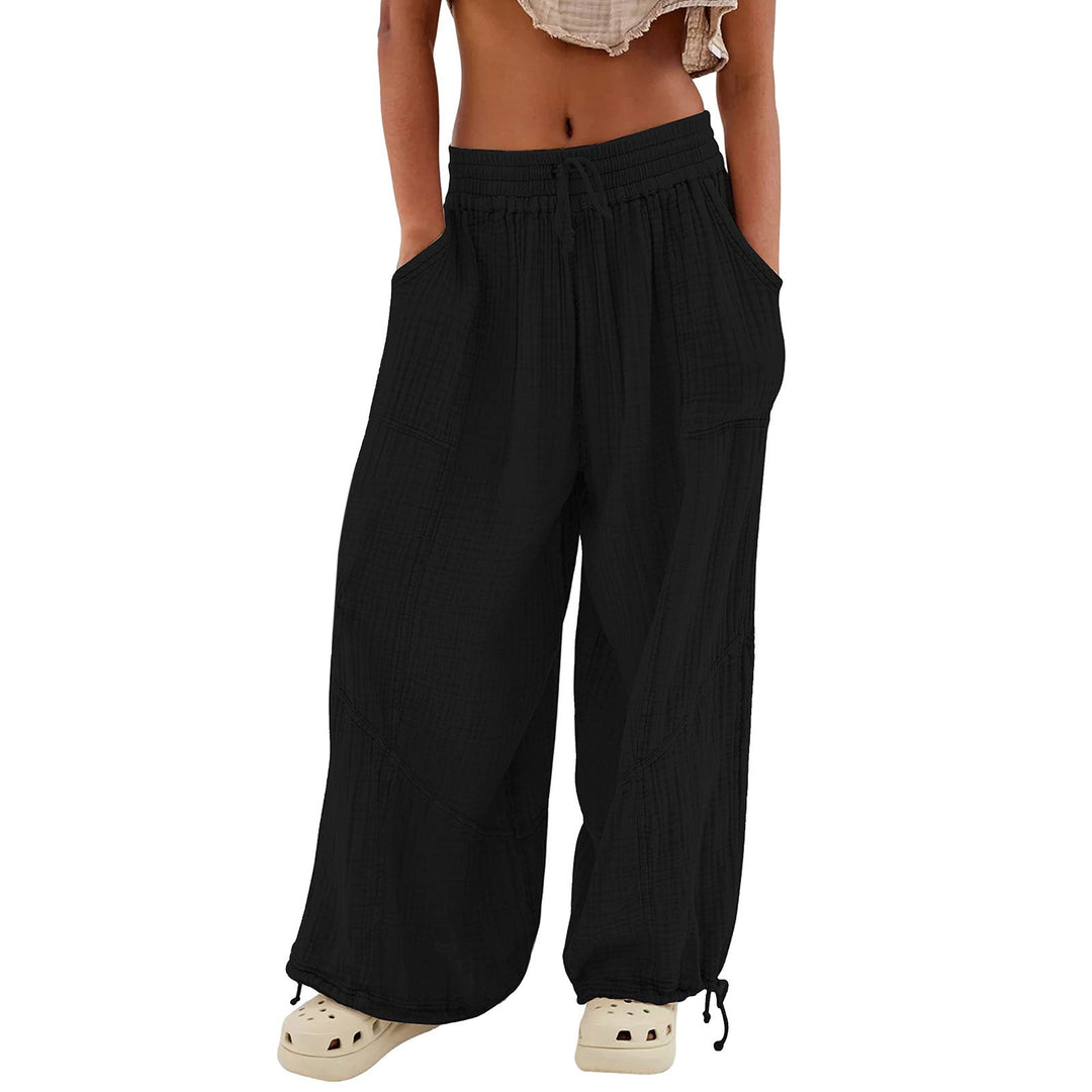 Sienna - Textured Solid Women's Pants