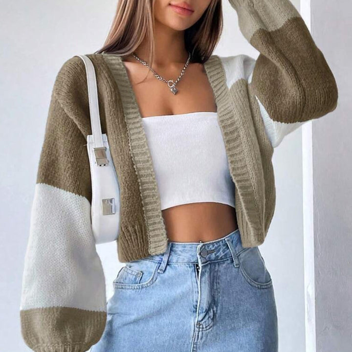 Bianca - Colour-Block Cardigan