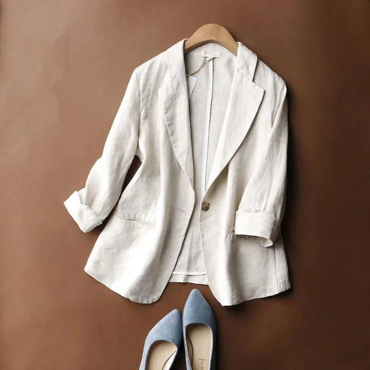 Lisa - Linen Blazer