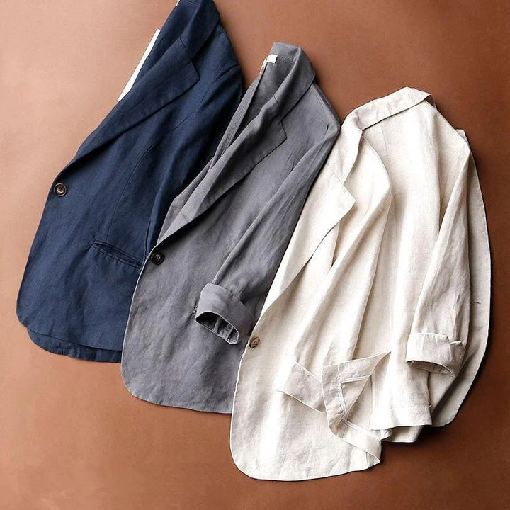 Lisa - Linen Blazer
