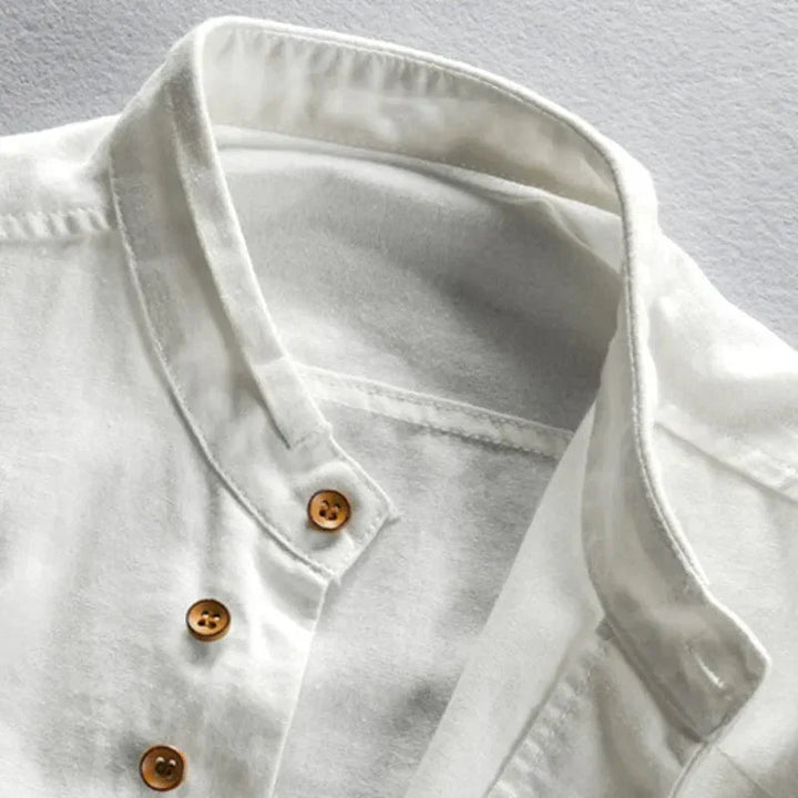 Samuel - Slim Fit Linen Shirt
