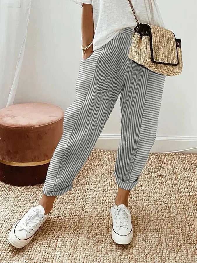 Freya - Striped Pants