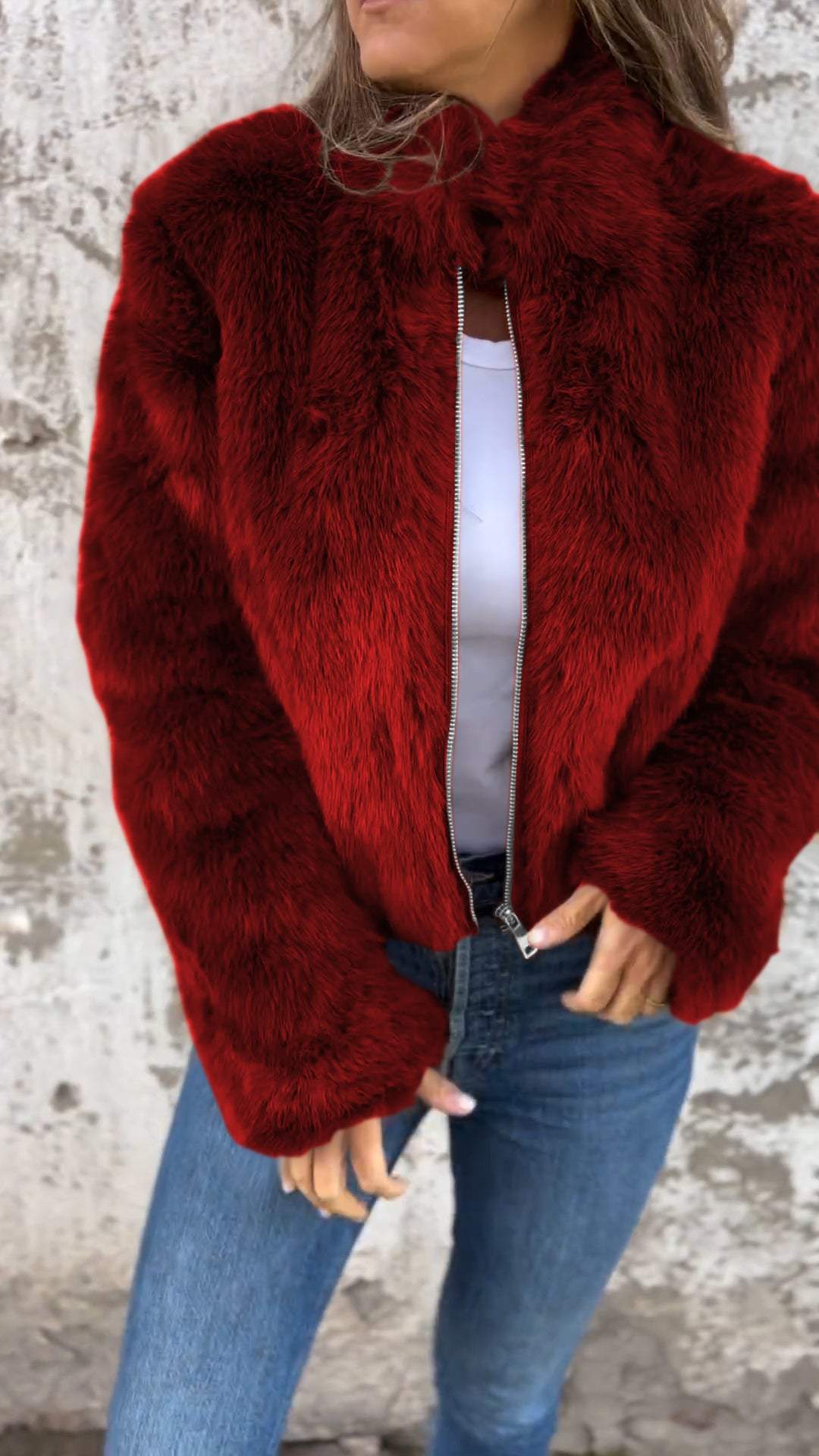 Violet - Plush Jacket