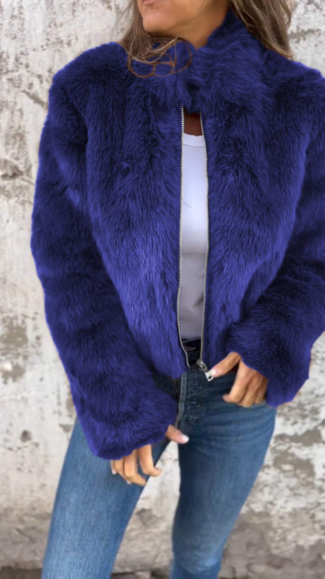 Violet - Plush Jacket