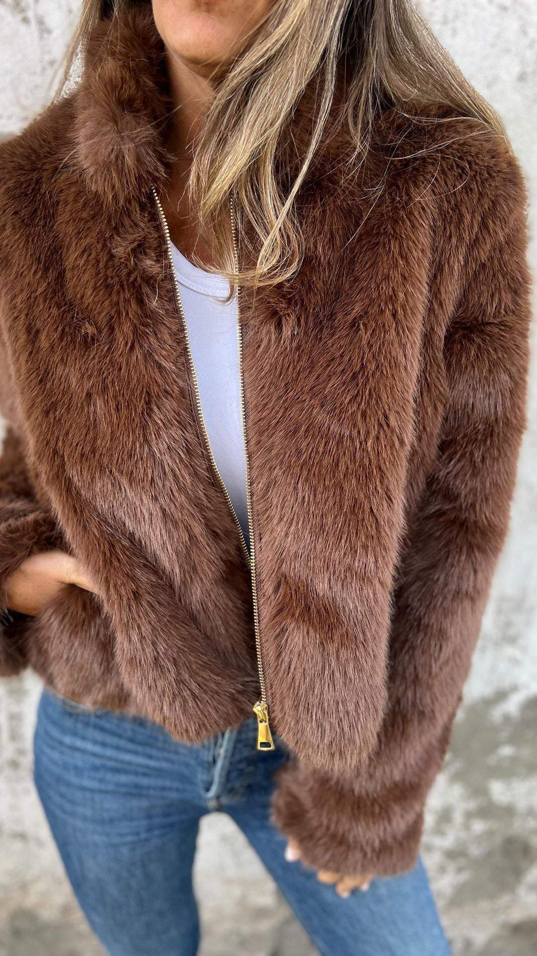 Violet - Plush Jacket